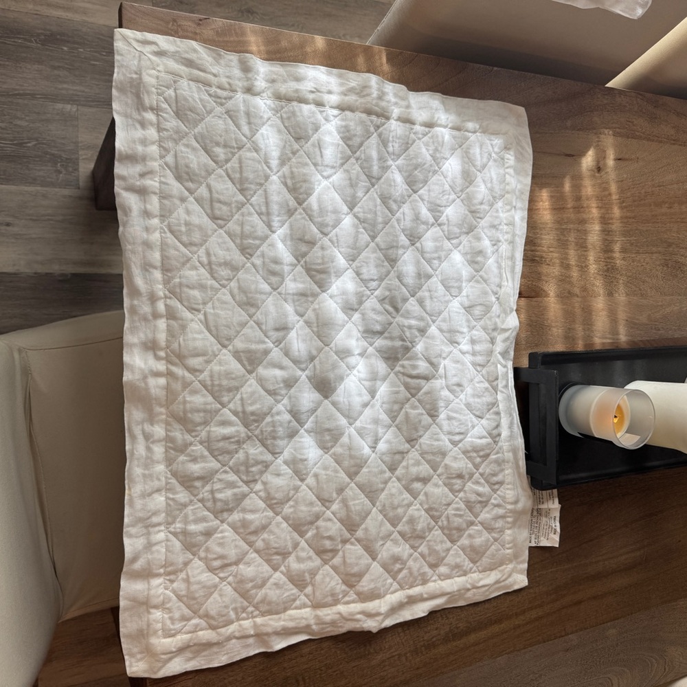 Pottery Barn Quilted Sham Set